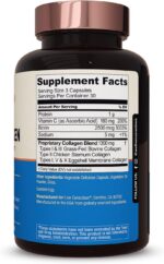 Live Conscious Beyond Collagen Multi Collagen Capsules - Types I, II, III, V & X - Hydrolyzed Blend with Biotin & Vitamin C for Hair, Skin, Nails 90 Capsules - Image 7