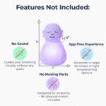 Mindsight 'Breathing Buddha' Guided Visual Meditation Tool for Mindfulness | Slow Your Breathing & Calm Your Mind for Stress & Anxiety Relief | Perfect for Adults & Kids | Relaxing Self Care Gift - Image 6