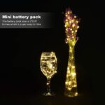 24 Pack Fairy Lights Battery Operated String Lights-3.3ft 20 LED Silver Wire Warm White Firefly Mini Lights for Wedding,Party,Table Centerpieces,DIY Crafts,Mason Jars,Christmas Decor - Image 2