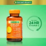 Nature's Bounty Immune 24 Hour +, The only Vitamin C with 24 Hour Immune Support from Ester C, Rapid Release Softgels, 50 Count - Image 4
