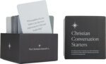 210 Christian Conversation Starters Card Deck | Ice Breaker Questions for Christians | Religious Card Game for Families, Faith & Prayer Groups, Couples & Friends for Discussion & Self-Reflection