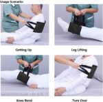 31.5 Inch Padded Bed Transfer Nursing Sling for Patient, Elderly Safety Lifting Aids Home Bed Assist Handle Back Lift Mobility Belt for Patient Care - Image 6