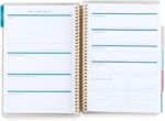 Erin Condren Coiled A5 Daily Wellness Planner, Features 160 Pages of Thick, Bleed Resistant 80 Pound Paper Boost Productivity, Durable, Pretty, Cute, Stylize - Image 3