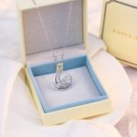 FANCIME Birthstone Necklaces 925 Sterling Silver Moon and Star Pendant Fine Jewelry Birthday Christmas Gifts for Mom Wife Her Daughter, Adjustable Chain 16+2" - Image 5