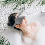 Umisleep Lavender Eye Mask, Aromatherapy Weighted Sleep Mask for Dry Eyes Men Women, Microwave Heated Hot Therapy Eye Cover Moist Compression Pain Relief, Eye Pillow for Puffy Eyes, Sinus Pain, Grey - Image 8