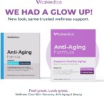 VitaMedica Anti-Aging Formula 4-in-1 Health and Beauty Supplement | Anti Aging Supplement for Women and Men | Healthy Hair, Skin, and Nails | Natural Energy & Restful Sleep | 30 AM & PM Packets - Image 2