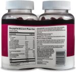 Amazon Basics Adult Multivitamin for Men & Women, 300 Gummies with Vitamins A, C, D, E, B-6 and B-12, 150 Count (Pack of 2) (150 Day Supply) (Previously Solimo) - Image 2