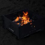 Portable Plug Fire Pit, 15.8 Inch Collapsible Firepits for Outside Wood Burning, Folding Outdoor Indoor Accessories for BBQ Camping Travel or Picnic, Foldable Fire Pits Bonfire of Backyard Patio - Image 5