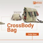 hemp bag Boho Natural Mini Crossbody Bag, 5 Pockets, Tree of Life Embroidered, Travel Bag - Image 3