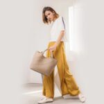 Woven Bag for Women, Vegan Leather Tote Bag Large Summer Beach Travel Handbag and Purse Retro Handmade Shoulder Bag - Image 2