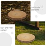 Cedar Wooden Garden Pathway - Roll Out Outdoor Stepping Stones for Walkways, Durable Wooden for Landscaping and Path Creation - Image 9