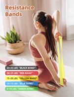 GHB Agility Ladder,Football Training Equipment Set,4 Agility Hurdles, 20 feet12 Rungs Speed Ladder,12 Disc Cones,Resistance Parachute, Jump Rope, 4 Resistance Bands - Image 6