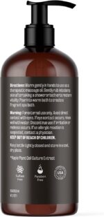 Ylang Ylang + Ginger Massage Oil for Massage Therapy and Manipulation Therapy | Collagen and Stem Cell Anti Cellulite Body Oil for Lymphatic Massage and Sore Muscles Skincare by M3 Naturals - Image 2