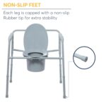 Drive 11117N-1 Medical Medical Bariatric Folding Commode - Image 5