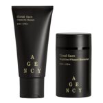 Anti-Aging Skin Care Gift Set for Dry Skin, Cloud Care Duo with Cream Oil Facial Cleanser and Weightless Face Moisturizer, Agency by Curology
