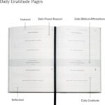 Christian Daily Prayer & Gratitude Journal, Faith Based Daily Planner, Biblical Affirmations, Prayer Requests, Prayer Journal, Bible Journal For Women & Men - Image 2