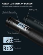 RENPHO Cordless Jump Rope, Weighted Jump Rope with Counter, Jump Ropes for Fitness, Smart Skipping Rope for Crossfit, Gym, Burn Calorie, APP Data Analysis, at-Home-Workout for Women Men Adult Kids - Image 5