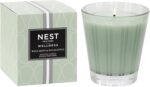 NEST New York Scented Classic Candle, Wild Mint & Eucalyptus - 8.1 oz - Up to 60-Hour Burn Time - Reusable Glass Vessel