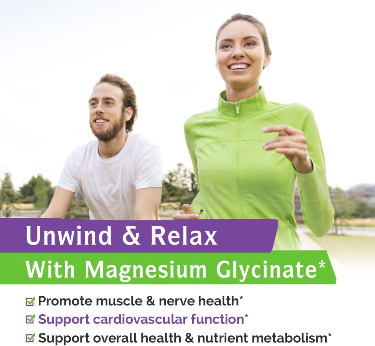 Innate Vitality Magnesium Glycinate 500mg | 70mg Elemental Magnesium Supplement- High Absorption, Non Buffered, Non-GMO & No Gluten - Nerve, Muscle, Bone Health - 120 Vegan Capsules Magnesio - Image 4