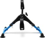 Folding Pedal Exerciser Mini Exercise Bike Portable Peddler Under Desk Bike with LCD Display for Arms and Legs Workout - Image 2