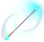 Lumina Twirl™ Baton v2 LED Light Up Twirling Baton - Silver