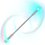 Lumina Twirl™ Baton v2 LED Light Up Twirling Baton - Silver