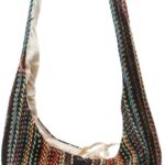 LONGING TO BUY Hemp Messenger Crossbody Sling Bag - Unisex Beach Party Bag