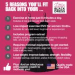 Senior Exercise DVD for Women 50-80+, These Low Impact Exercise Videos Feature Full Body Workouts Designed to Help You Fit Back Into Your Little Black Dress - Improve Energy and Strength - Image 2