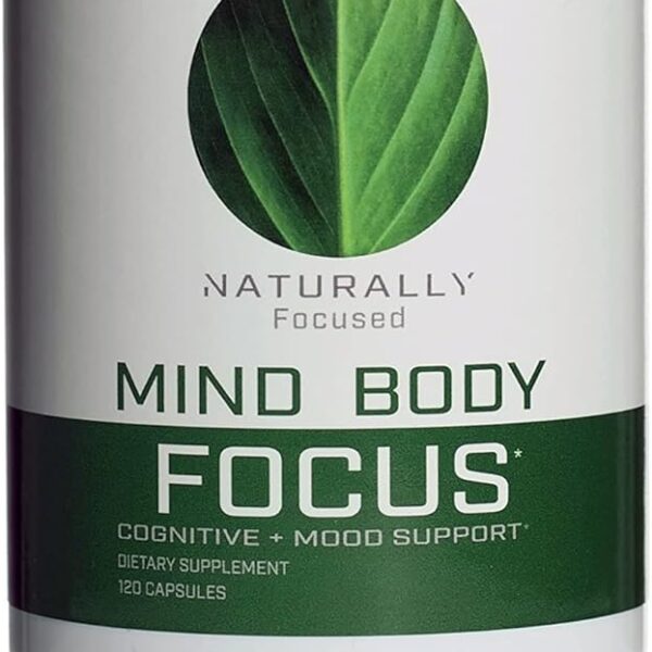 Mind Body Focus | Natural Nootropic Brain Supplement for Focus, Memory and Mood Support - Mental Clarity, Concentration and Cognitive Performance with Mucuna, Bacopa, Rhodiola, Phosphatidylcholine