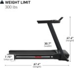NordicTrack T Series: Perfect Treadmills for Home Use, Walking or Running Treadmill with Incline, Bluetooth Enabled, 300 lbs User Capacity - Image 4