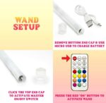 GloFX Hypno LED Levitation Wand – Short String Light Up LED Levi Wand Flow Toy - Image 5