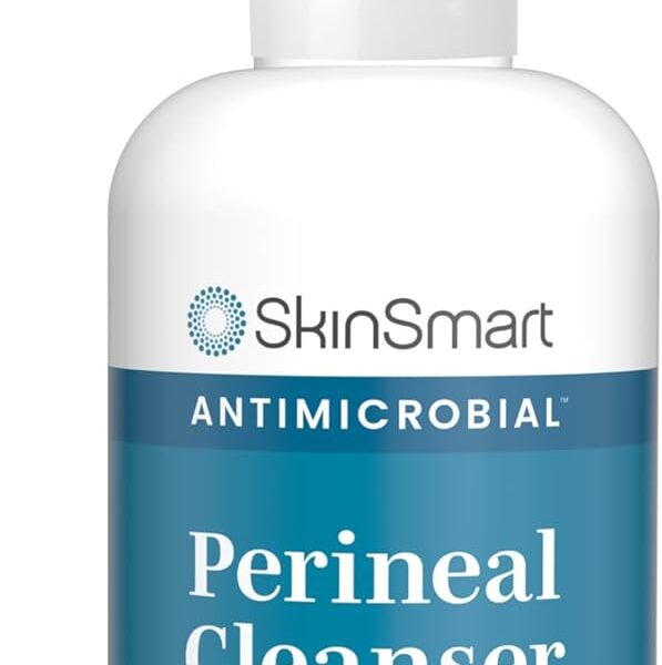 SkinSmart Antimicrobial Perineal Cleanser, Ideal for Incontinence Care and Postpartum, Removes Bacteria, 8 oz Spray