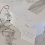 Tabletop Sympathy Gift with Stand, Crystal Ornament Rainbow Maker, Unique Memorial Gift, Loss of Family & Loved Ones, Miscarriage or Grief Gift, Best for Bereavement & Daily Remembrance - Image 4