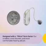 Jabra Enhance Select 500 OTC Hearing Aids, Audiology Team Care Included, Bluetooth LE Audio & Bluetooth Streaming for Calls, Music, Media (iOS/Android), Nearly Invisible & Comfortable - Silver - Image 2