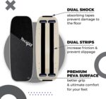 Yes4All Balance Board Sports Trainer, Surf Trainer Board With Adjustable Stoppers, Improve Core Strength and Balance Control - Image 4