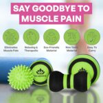 Lacrosse Balls Therapy Set for Muscle Knots and Post-Workout - Physical Therapy Massage Balls, Trigger Point Therapy, and Yoga Therapy - 6-Piece Set - Image 5