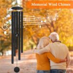 Large Wind Chimes for Outside Deep Tone, 65" Deep Tone Wind Chimes for Outside Porch Garden Patio Balcony Memorial Room Decor, Memorial Sympathy Gift for Loss of Loved One - Image 4