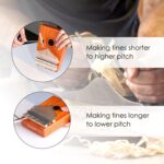 GECKO Kalimba 17 Keys Thumb Piano with Waterproof Protective Box, Tune Hammer and Study Instruction, Portable Mbira Sanza Finger Piano, Meditation Sound, Gift for Kids Adult Beginners Professional - Image 8
