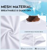 Holure Men's Mesh Quick-Dry Short Sleeve Workout T-Shirt - Image 5