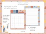 High School 4 Year Plan | Freshman-Senior | Courses | Curriculum | Track Credits | College Guidance | 8.5x11 | Eight Designs (Wild Rose) - Image 5
