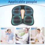 Memory Foam Seat Chair Cushion for Relieves Back Sciatica Pain Tailbone Pain Coccyx Degenerating Disc Orthopedic Osteoarthritis Prostate Cushion Low Back Pain Cushion Hip Shaping (Mixed Colors) - Image 6