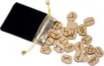 Runes Stones Set with Velvet Pouch, Instruction Guide, and Layout Chart Box for Beginners and Experienced Users - Image 4