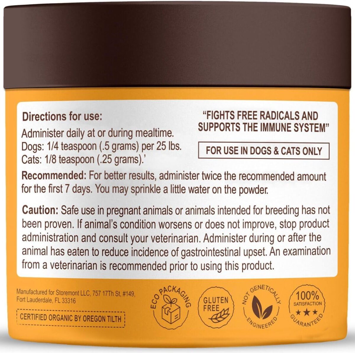 Petsmont Buddy Guard for Lumps and Bumps, Lipoma for Dogs & Cats, Patent Pending Organic 8 Mushroom Powder Blend Natural Dog Probiotic & Immune Support Chaga, Reishi, Lion's Mane, Turkey Tail Mushroom - Image 5
