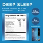 CogniTea Deep Sleep Tea 2mg Melatonin Tea & and 50mg L-Theanine for Deep Sleep with Valerian, Chamomile, Lemon Balm and Passion flower Extra Strength Sleepy Tea for Night Time Rest and Relaxation - Image 2