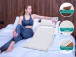 Acupressure Mat and Pillow Set,Natural Eco Linen & Coconut Fiber Filling,FSA/HSA Eligible,for Back/Neck Pain Relief, Sciatic, Headache and Muscle Relaxation, Comes with Carrying Bag - Image 2