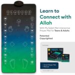 My Salah Mat for Adults - Smart Interactive Prayer Mat for Adults & Reverts Learning Surahs, Salah, Duas, & More - Muslim Prayer Rug with 25 Touch Keys, Padded Prayer Mat Layer, & Speaker for Ages 8+ - Image 2