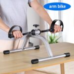 Pedal Exercise Mini Exercise Bike for Leg and Arm Recovery Exercise Lightweight and Portable Floor Bike - Image 3