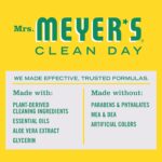 MRS. MEYER'S CLEAN DAY Liquid Dish Soap Refill, Biodegradable Formula, Honeysuckle, 48 fl. oz - Image 4