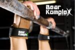 Bear KompleX 2 Hole Leather Hand Grips for Crosffit Workouts, Pull-ups, Weightlifting, WOD Gymnastics, Crosstraining Palm Grips with Wrist Wraps, Hand Protection from Rips and Blisters,1 Pair - Image 5