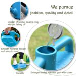 XXXFLOWER 1.5 Gallon Blue Watering Can Outdoor Garden Flower Plant, Lightweight 6 L Water Cans with Detachable Nozzle Watering Pot for Office House Garden - Image 4